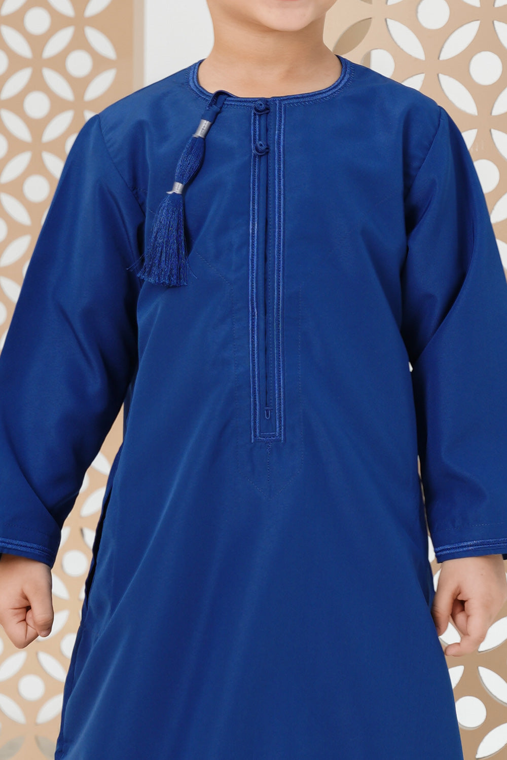 Omani Ocean Blue Boys Thobe