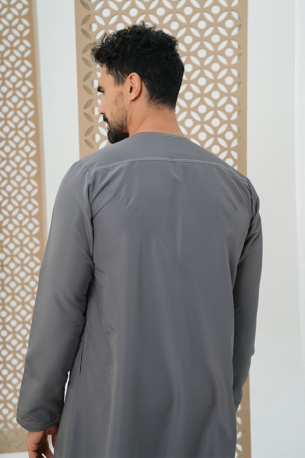 Emirati Charcoal Thobe