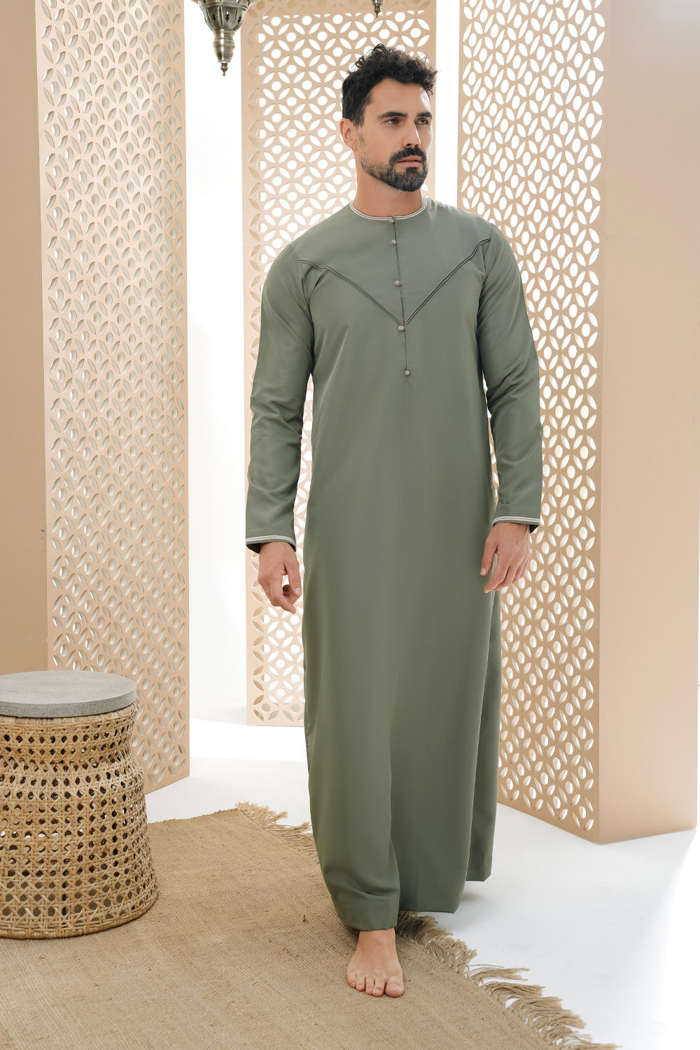Emirati Olive Thobe