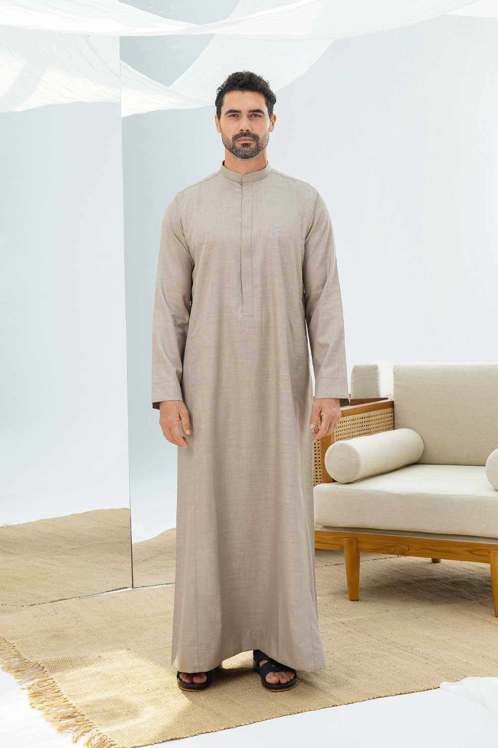 Kuwaiti Beige Thobe