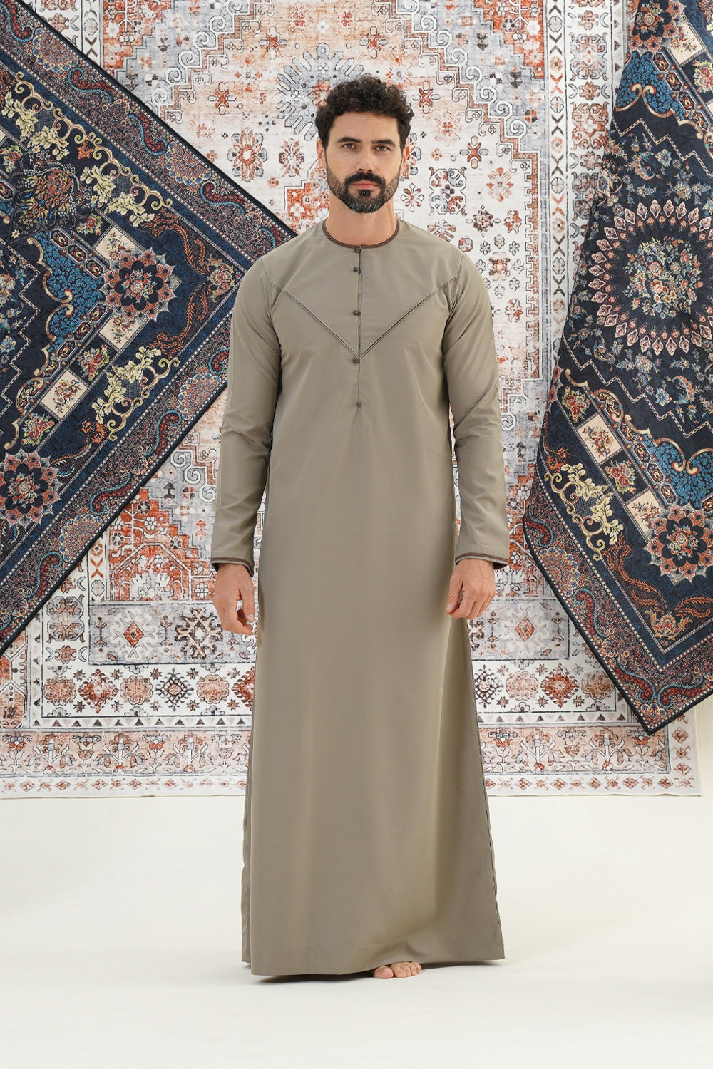 Emirati Walnut Boys Thobe