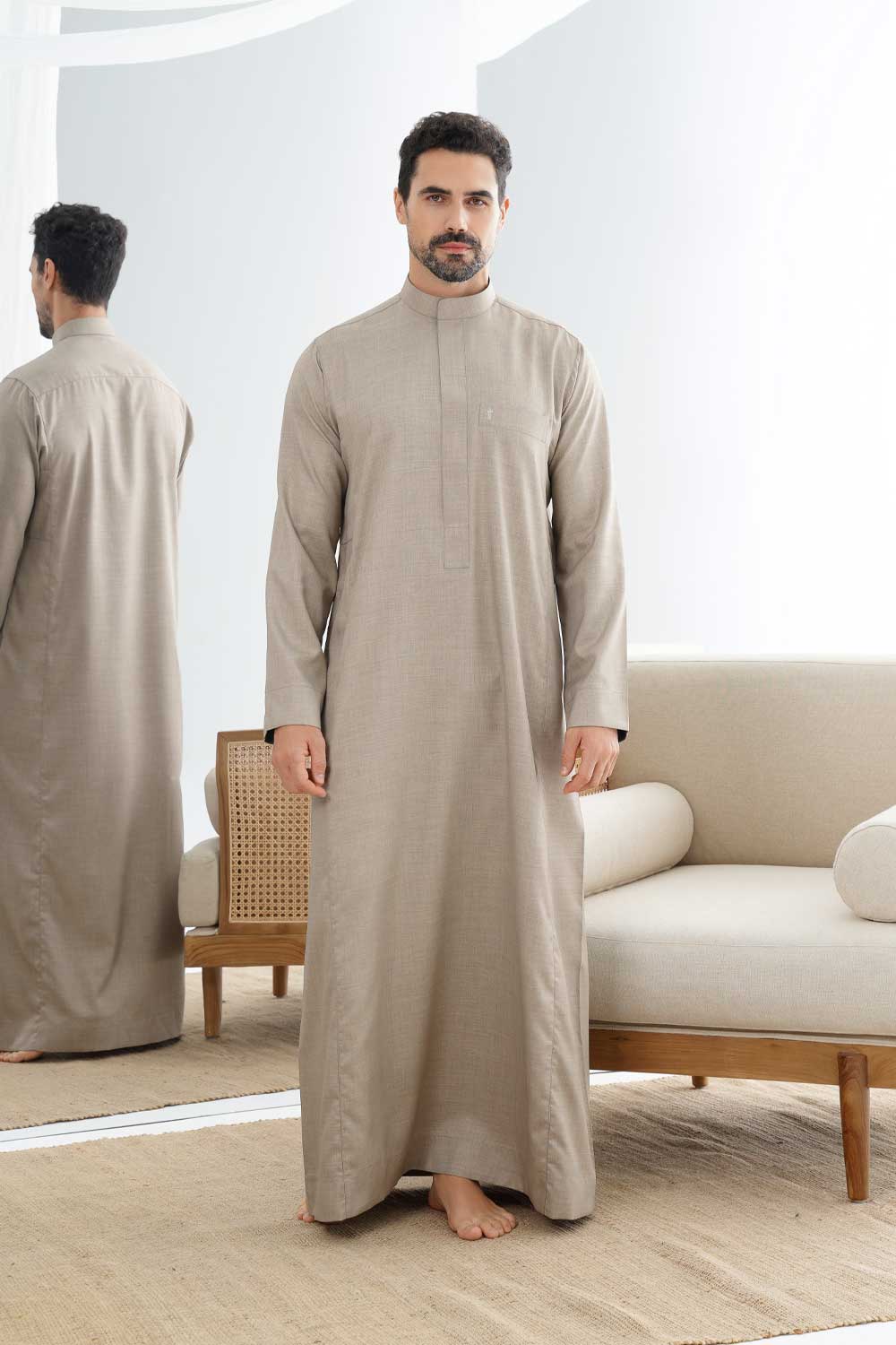 Beige Saudi Thobe