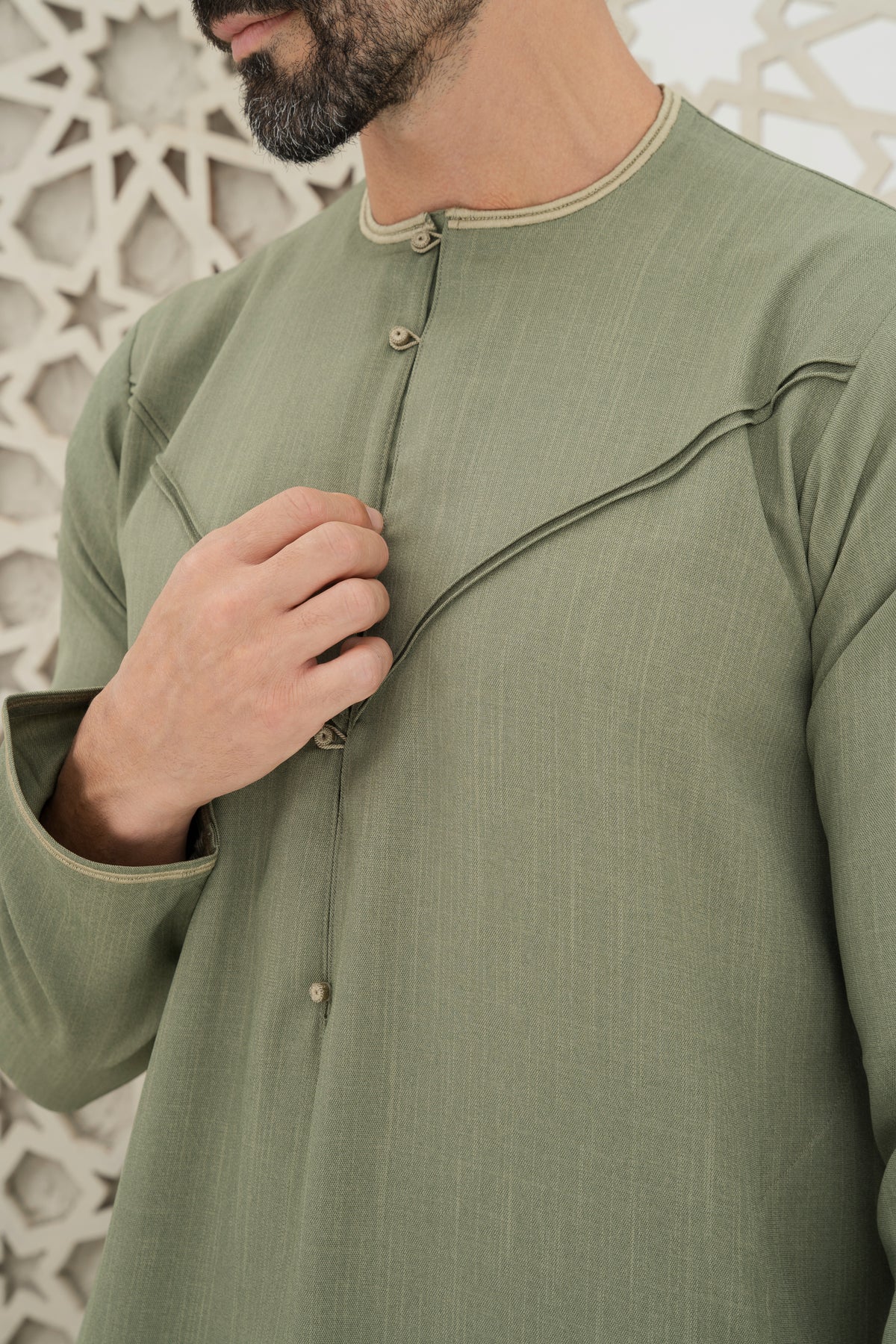 Emirati Green Thobe
