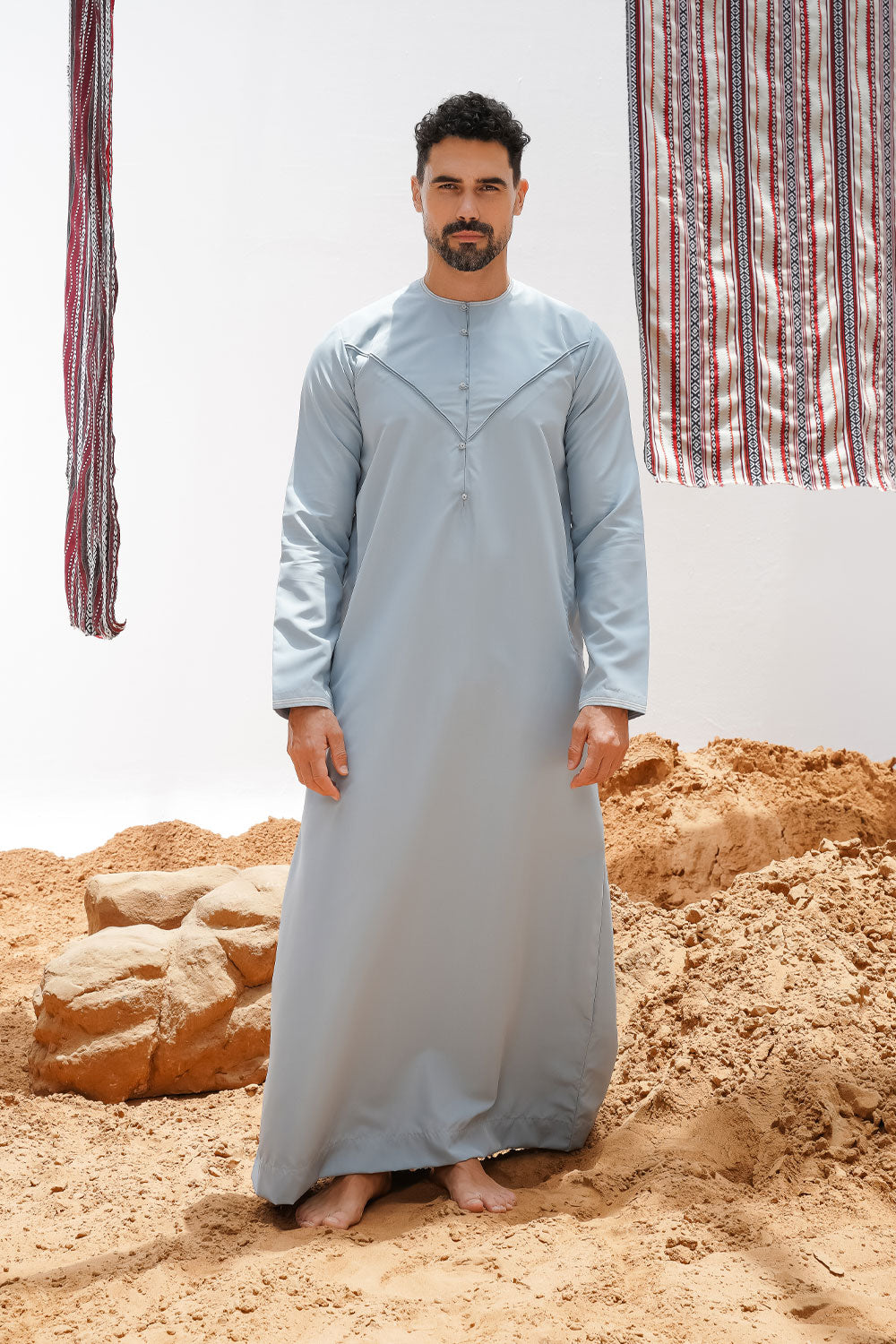 Emirati Duck Egg Blue Thobe