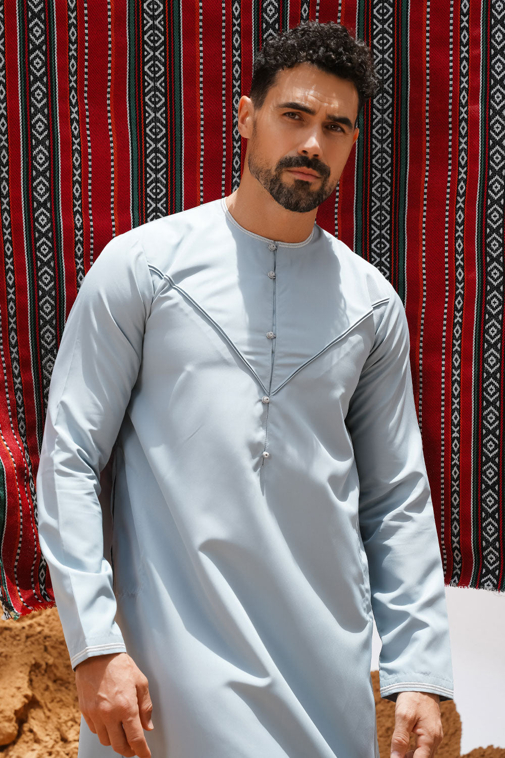 Emirati Duck Egg Blue Thobe