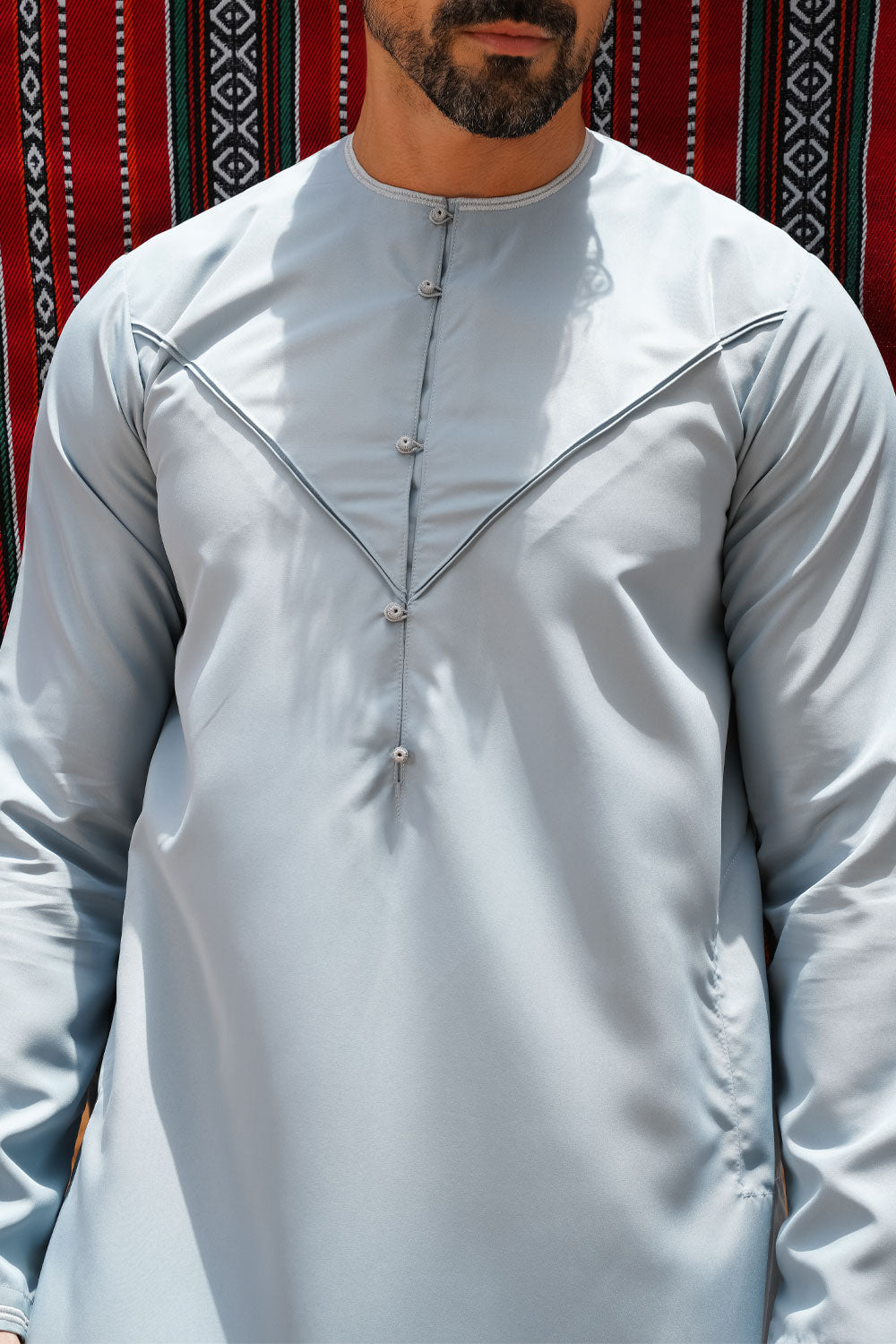 Emirati Duck Egg Blue Thobe