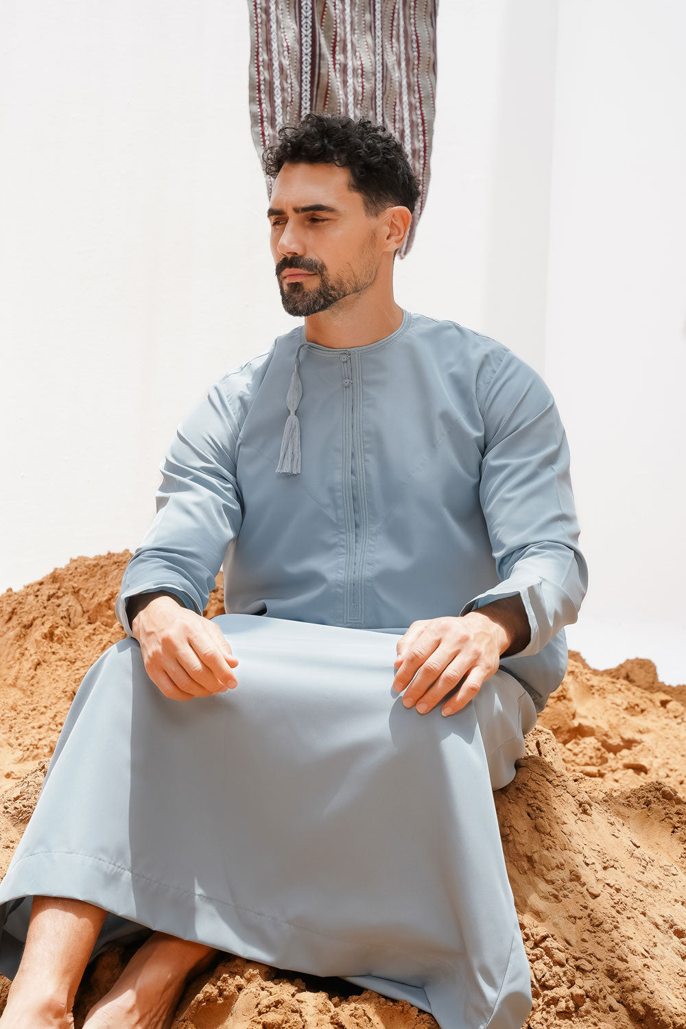 Omani Duck Egg Blue Thobe