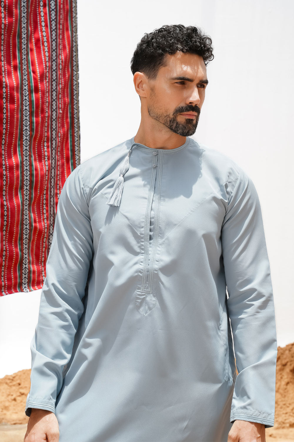 Omani Duck Egg Blue Thobe