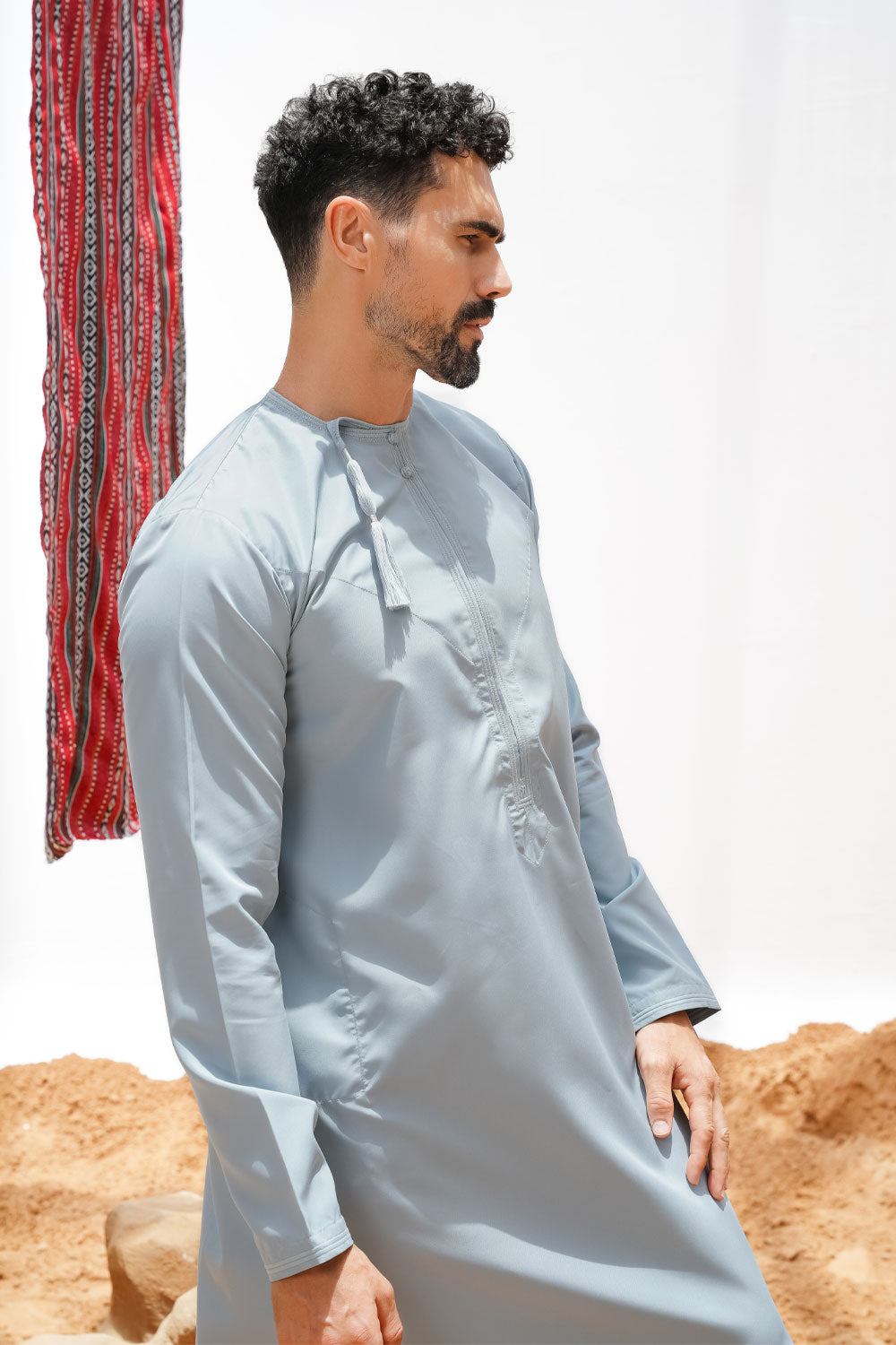 Omani Duck Egg Blue Thobe