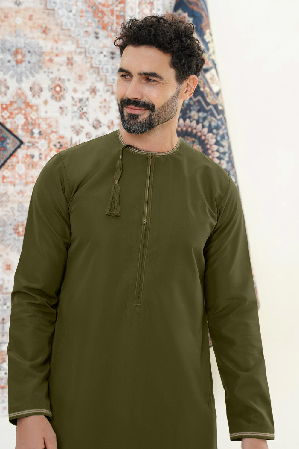 Omani Forest Green Thobe