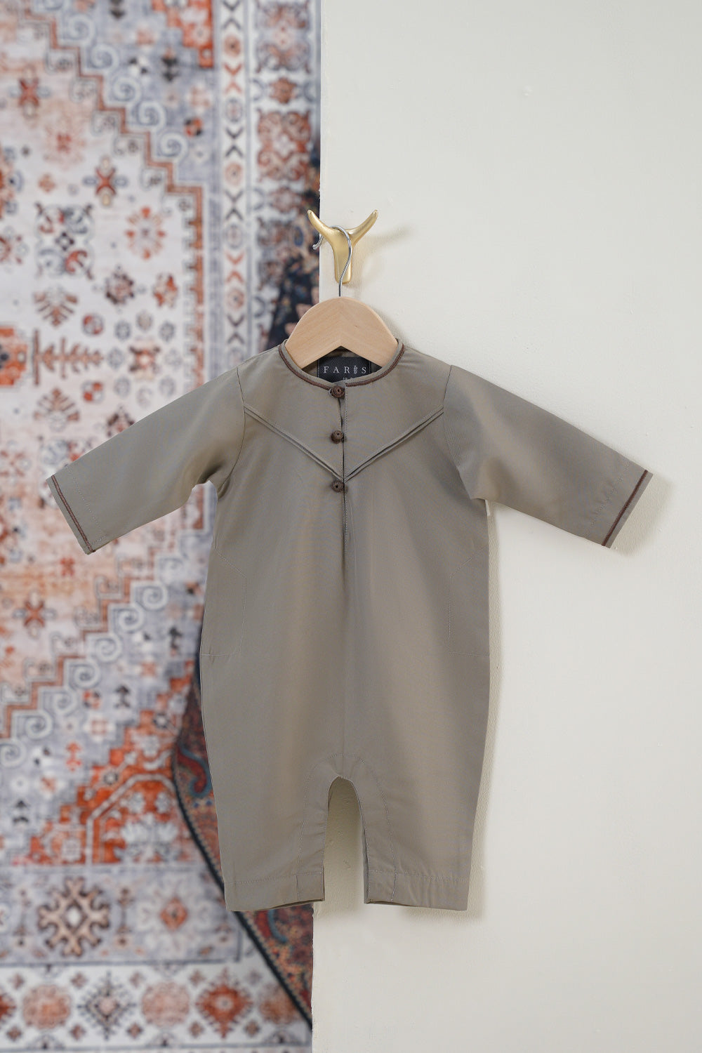 Emirati Walnut Baby Thobe