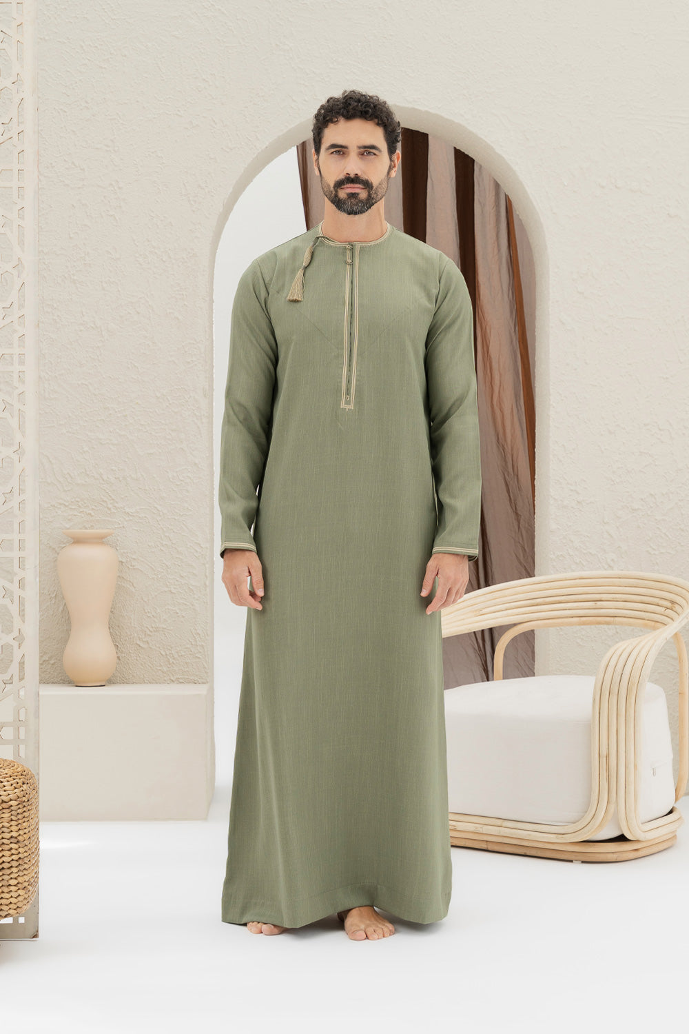 Omani Green Thobe