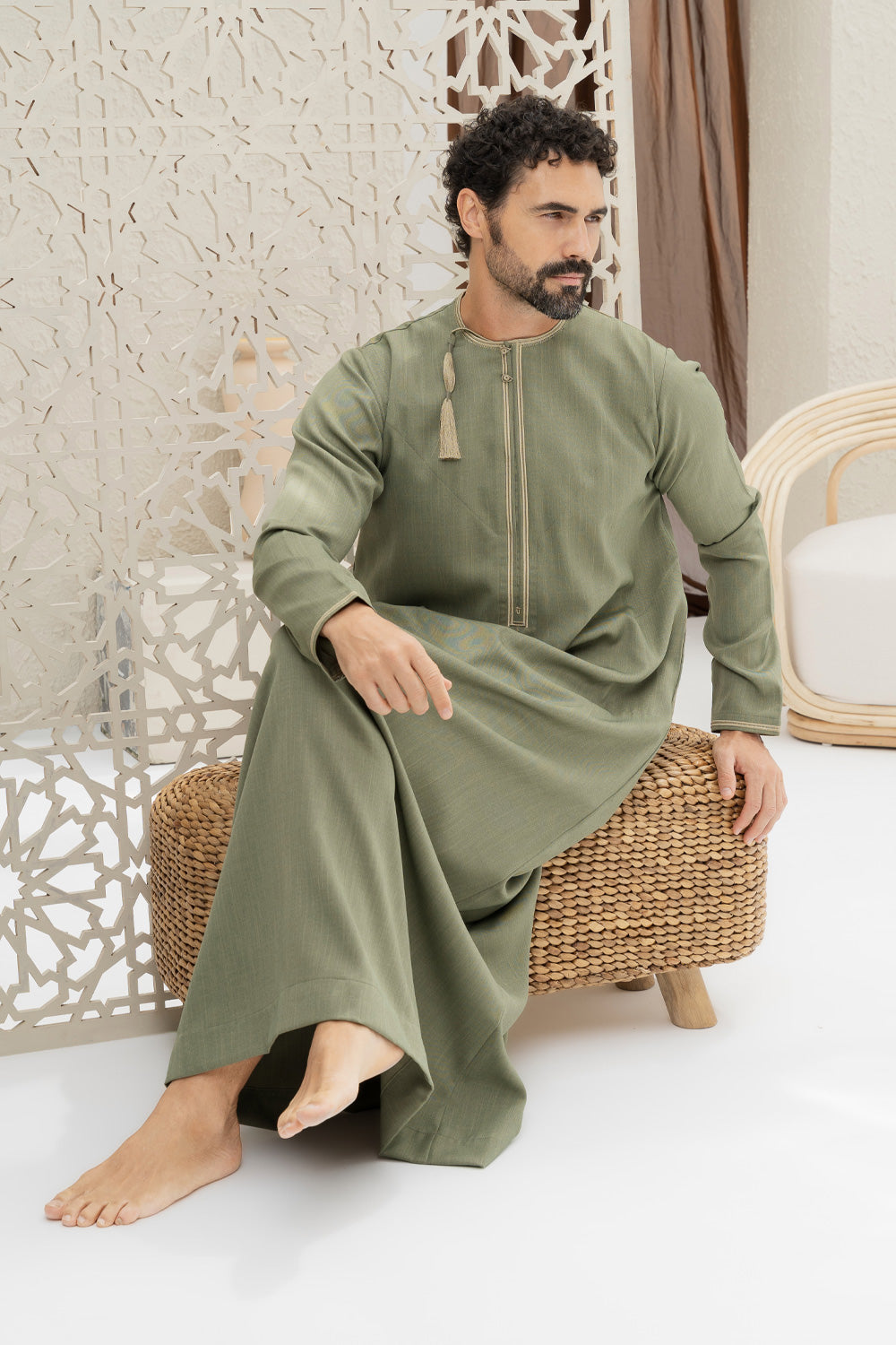 Omani Green Thobe