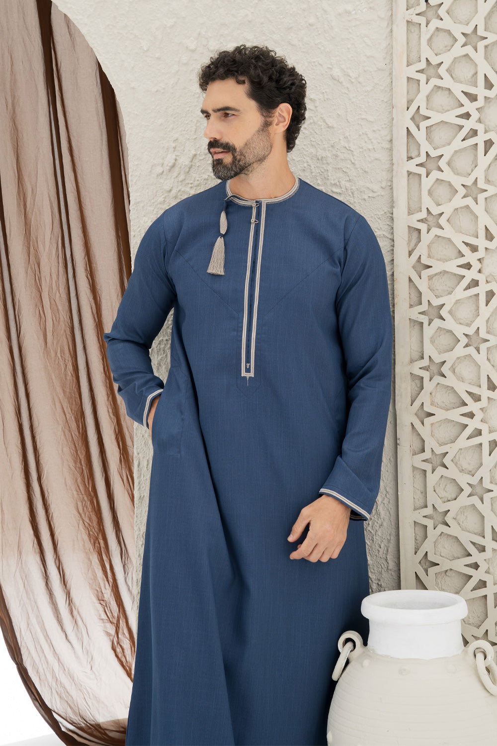 Omani Blue Thobe