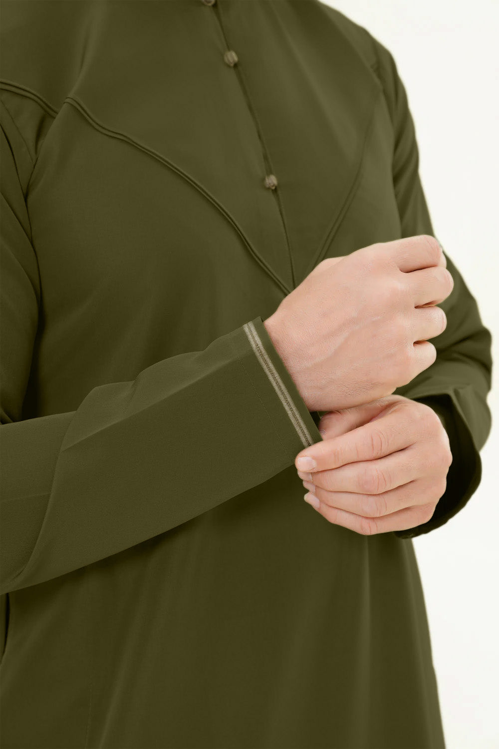 Emirati Forest Green Thobe