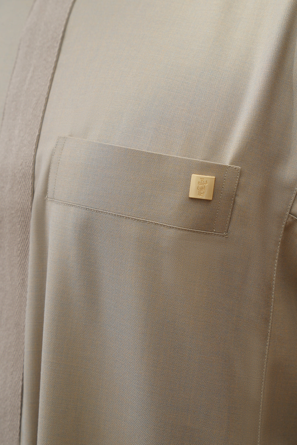Taupe Herringbone Thobe