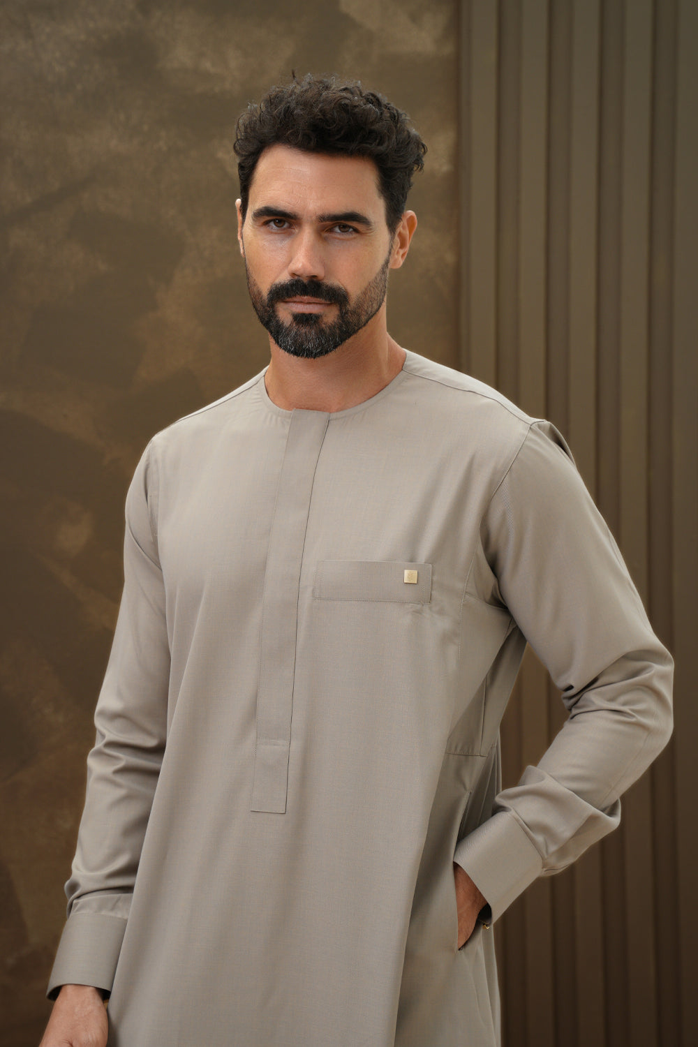 Taupe Premium Thobe